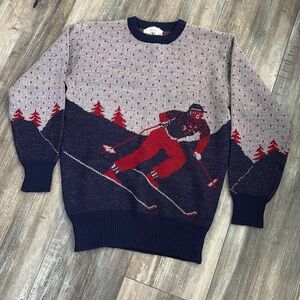 Reminiscence Vintage Wool Ski Sweater One Size